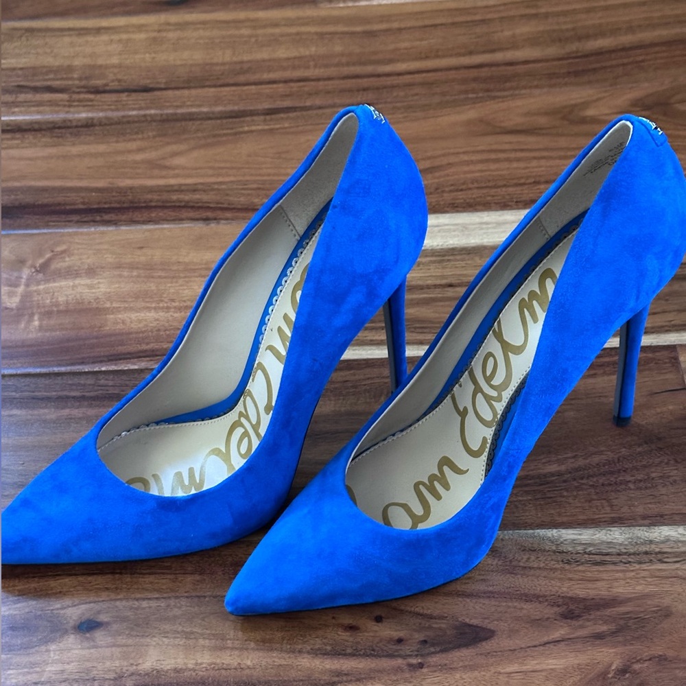 Sam Edelman Vibrant Blue Heels